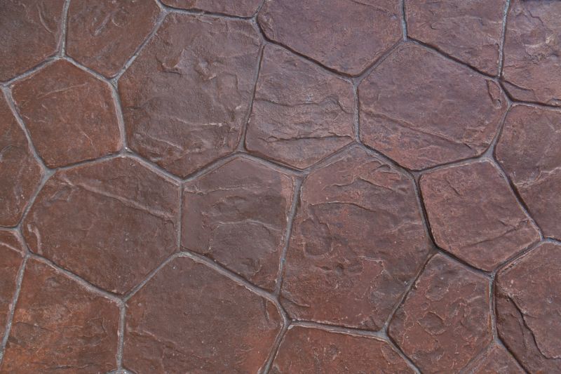 Color-Stamped Concrete