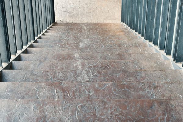 Cost of Concrete Stair Stamping in Concord