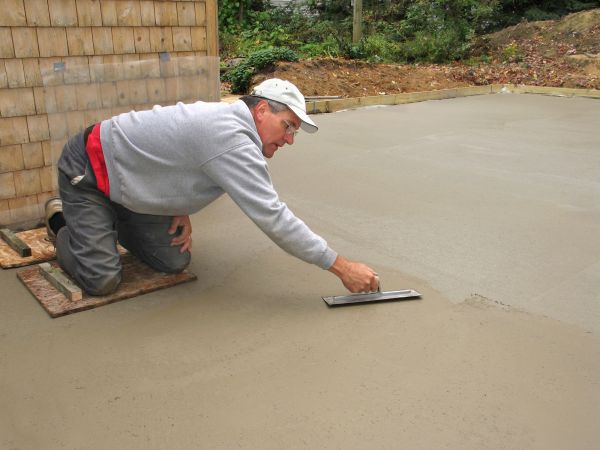 Concrete Slab Finishing in Concord