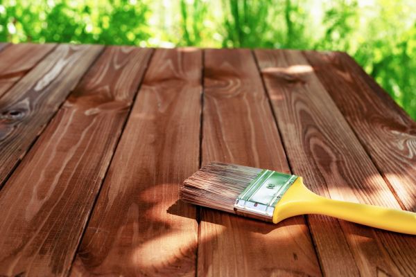 Patio Floor Staining in Concord
